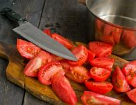 Тушеные кабачки с помидорами и перцем Рецепт овощной подливы