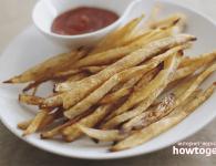 Как сделать (приготовить) картофель фри в домашних условиях