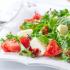 Салат с моцареллой и помидорами Салат с помидором огурцом и моцареллой рецепт
